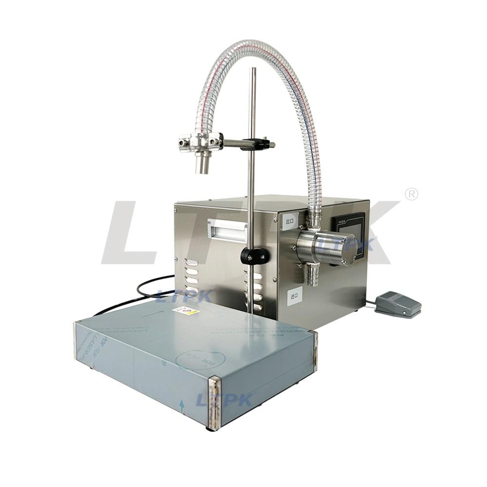 LT-G25A-1W Semi automatic single head magnetic pump filling machine