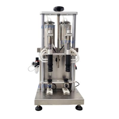 LTPK LT-VPF2 Semi-automatic double head vacuum perfume filling machine